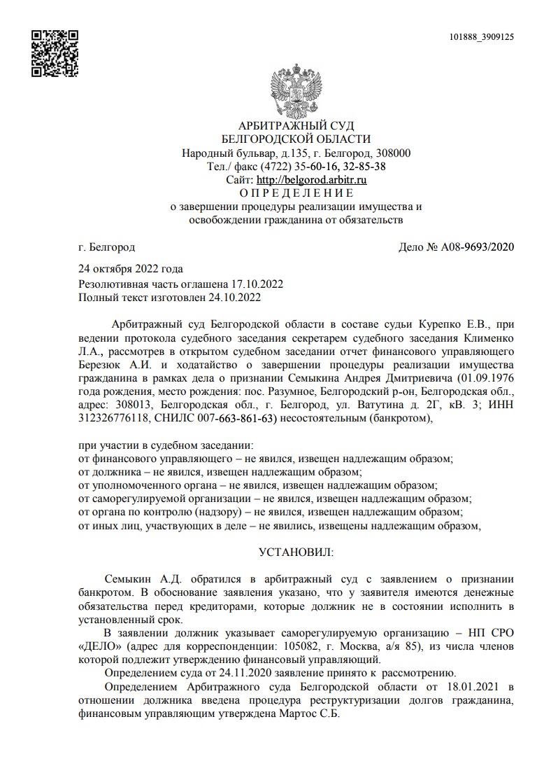 Банкротство физических лиц в Благовещенск от Федерального центра банкротства  ФЦБ